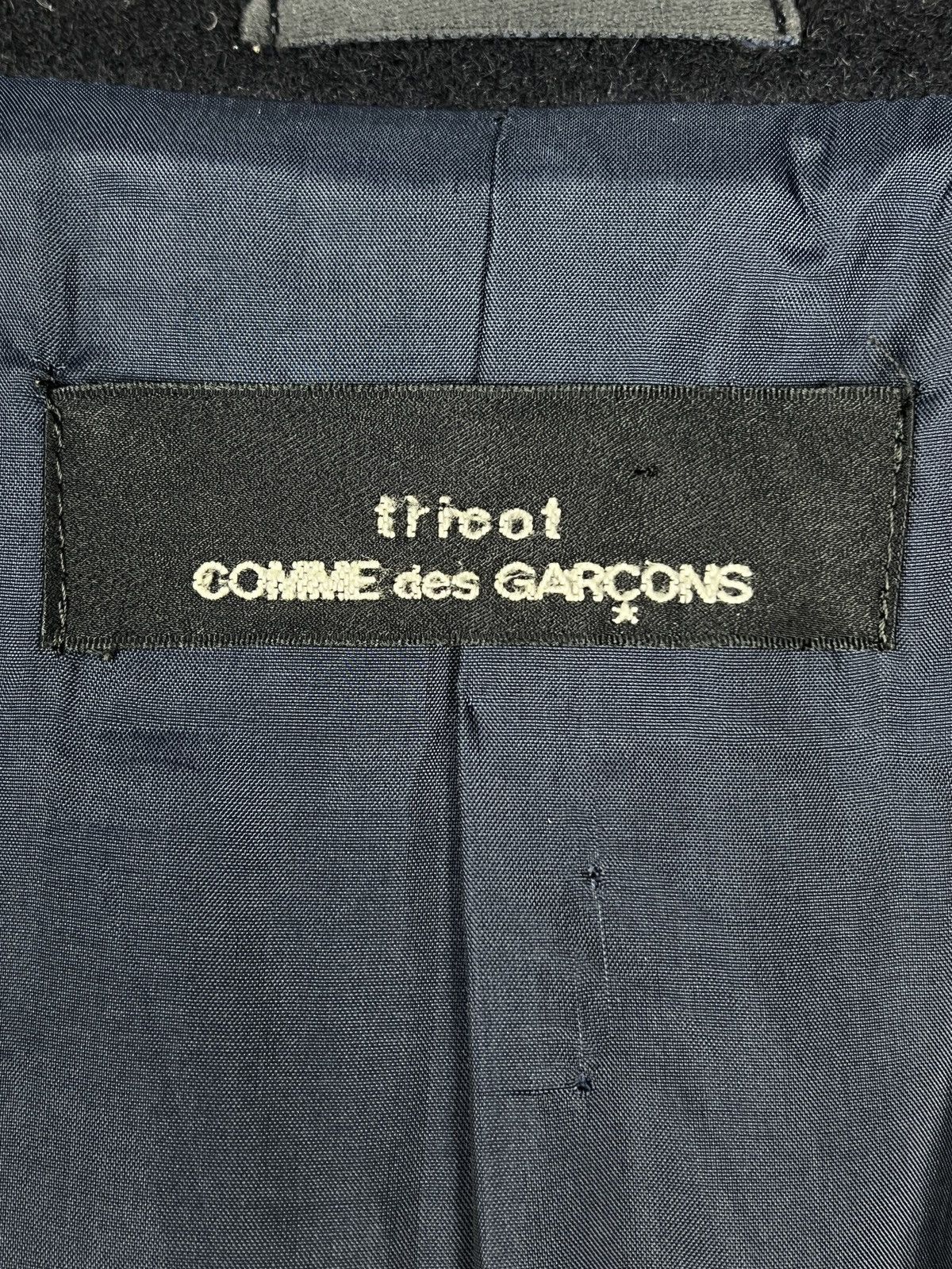 Comme des Garcons Vintage AW94 Tricot Comme Des Garçons Wool Long Coat Size US L / EU 52-54 / 3 - 11 Thumbnail