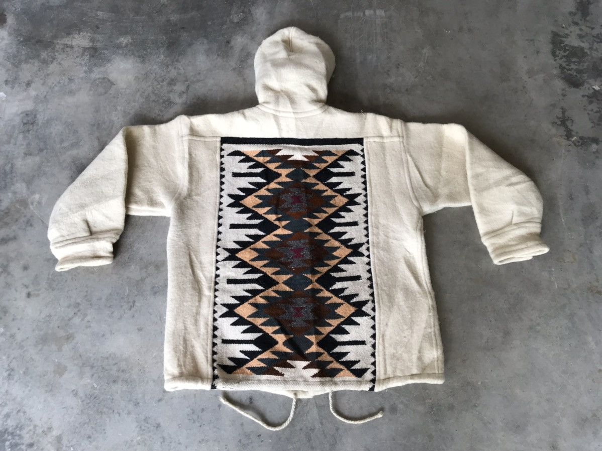 Japanese Brand × Vintage Vintage Navajo Shiquiry Jacket Hoodie Size US M / EU 48-50 / 2 - 1 Thumbnail