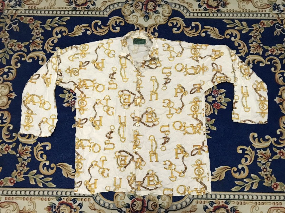Polo Ralph Lauren × U.S. Polo Assn. × Vintage vintage Button ups Full prints Shirt. Size US L / EU 52-54 / 3 - 1 Thumbnail