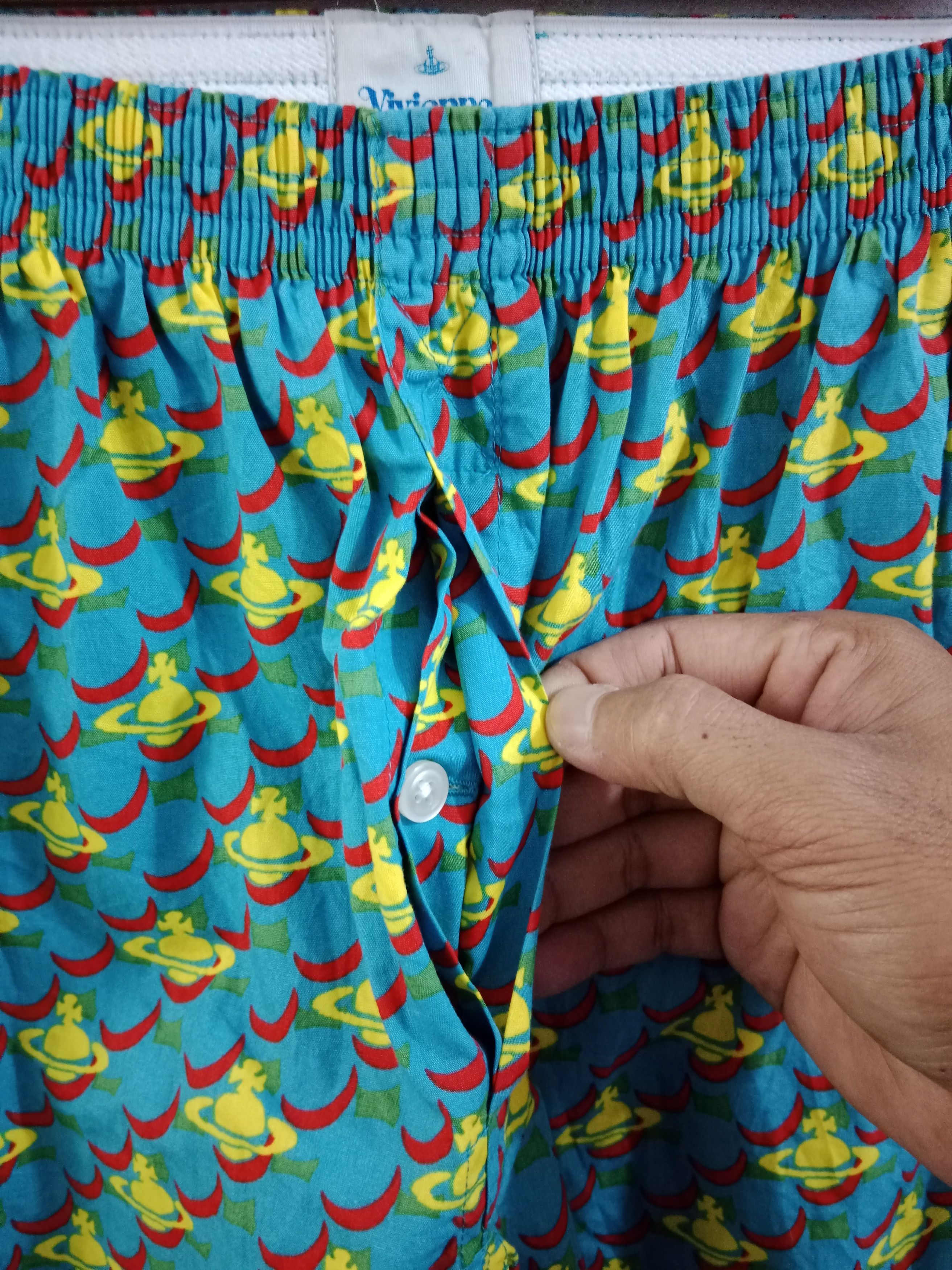 Vivienne Westwood Vivienne Westwood Multicolored Orbs Underwear Shorts Size US 32 / EU 48 - 4 Thumbnail