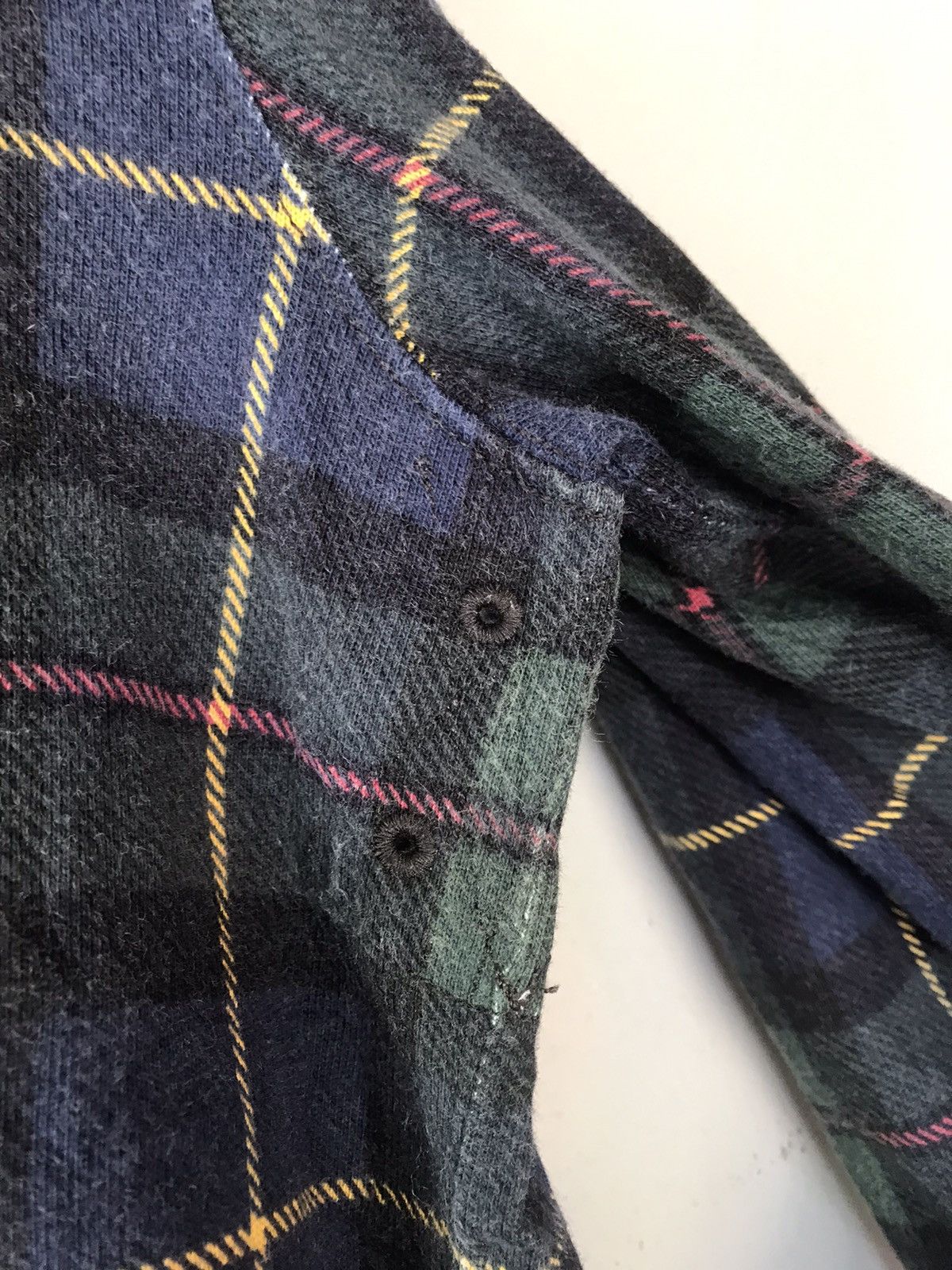 Polo Ralph Lauren × RRL Ralph Lauren × Vintage Vintage Polo Ralph Laurent Green Tartan Size US M / EU 48-50 / 2 - 7 Thumbnail