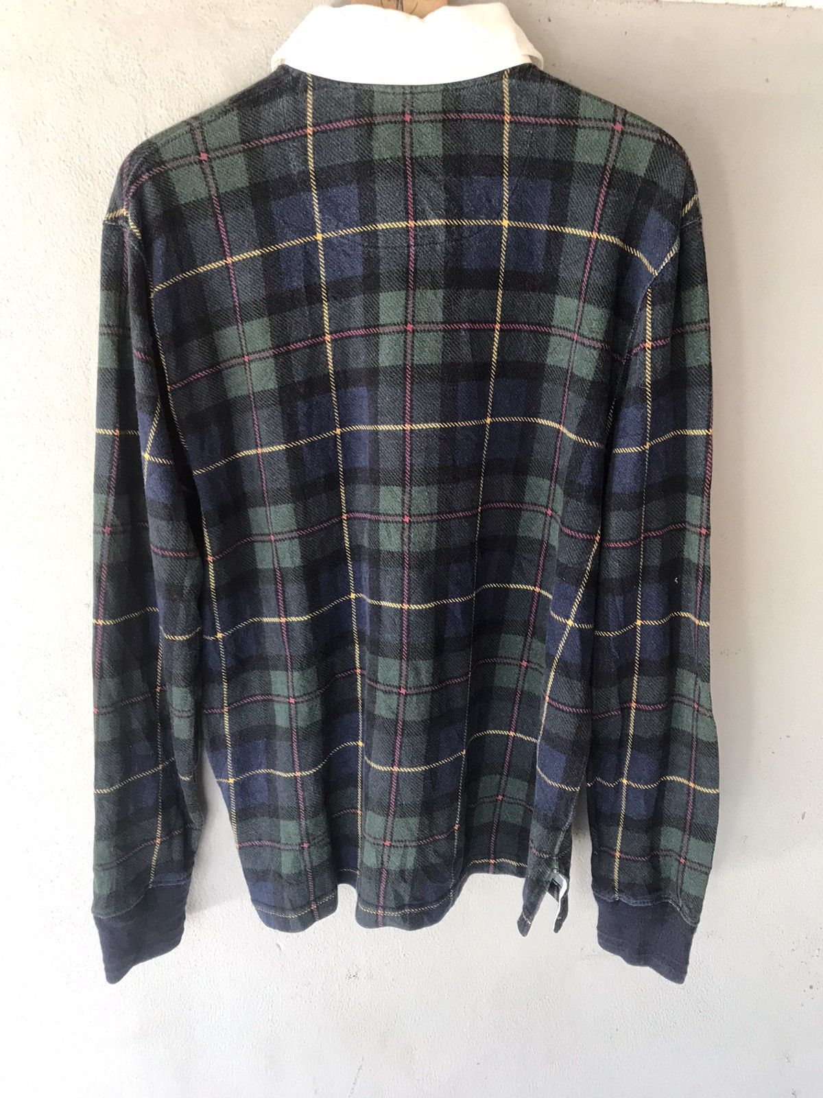 Polo Ralph Lauren × RRL Ralph Lauren × Vintage Vintage Polo Ralph Laurent Green Tartan Size US M / EU 48-50 / 2 - 2 Thumbnail