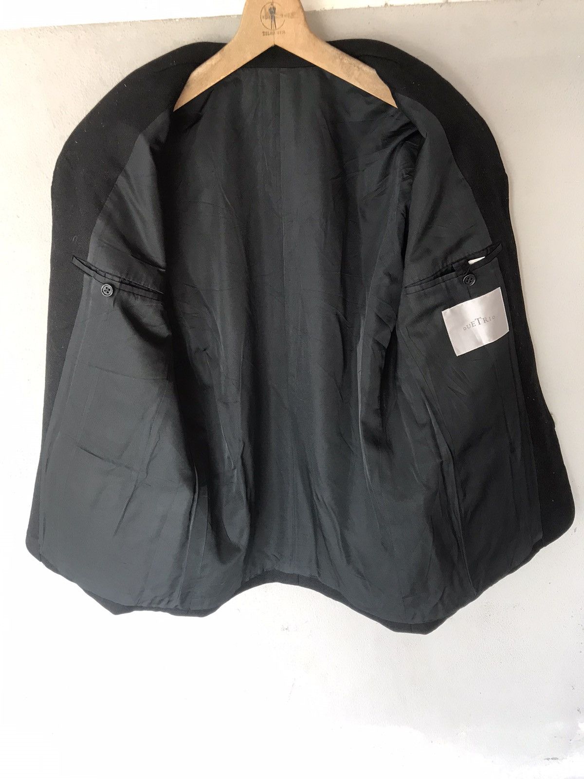 Japanese Brand × Vintage × Yohji Yamamoto Black Zipper Jacket Size US S / EU 44-46 / 1 - 3 Thumbnail
