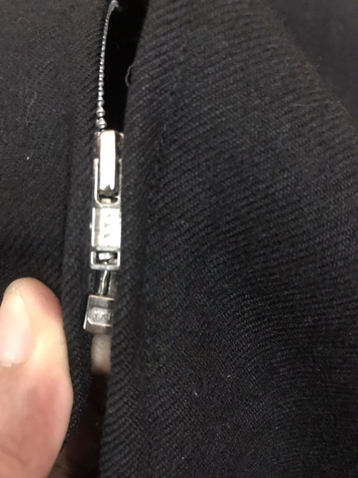 Japanese Brand × Vintage × Yohji Yamamoto Black Zipper Jacket Size US S / EU 44-46 / 1 - 9 Thumbnail