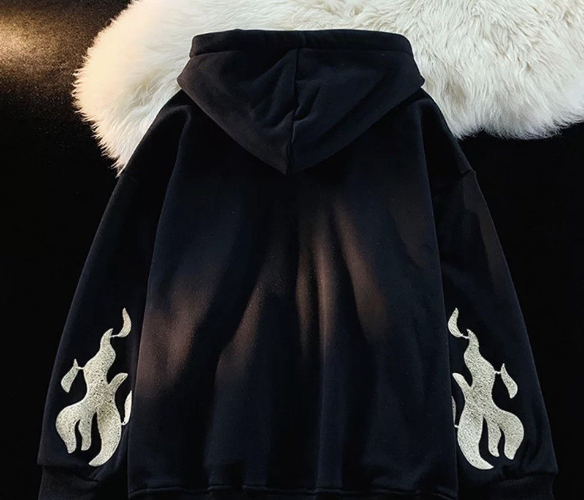 Japanese Brand Y2K Zip Up Hoodie | Grailed