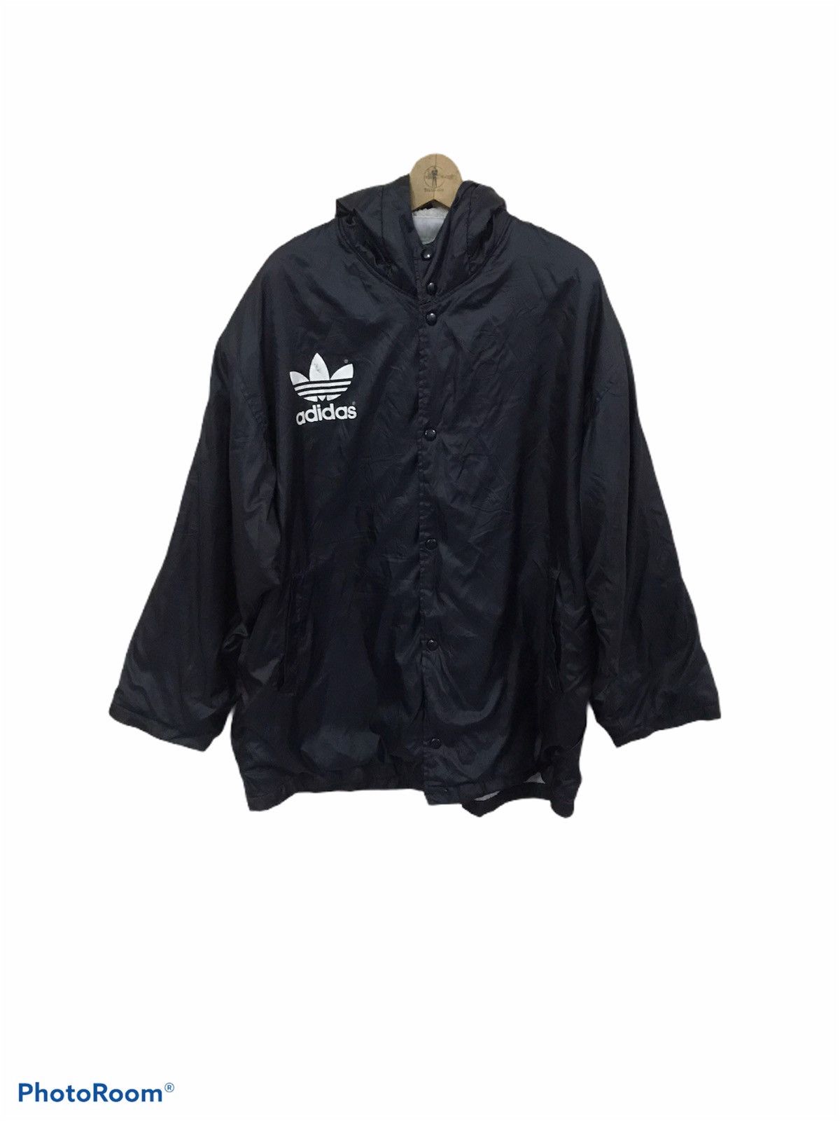 Adidas × Vintage Vintage Adidas Button Jacket Size US M / EU 48-50 / 2 - 2 Thumbnail