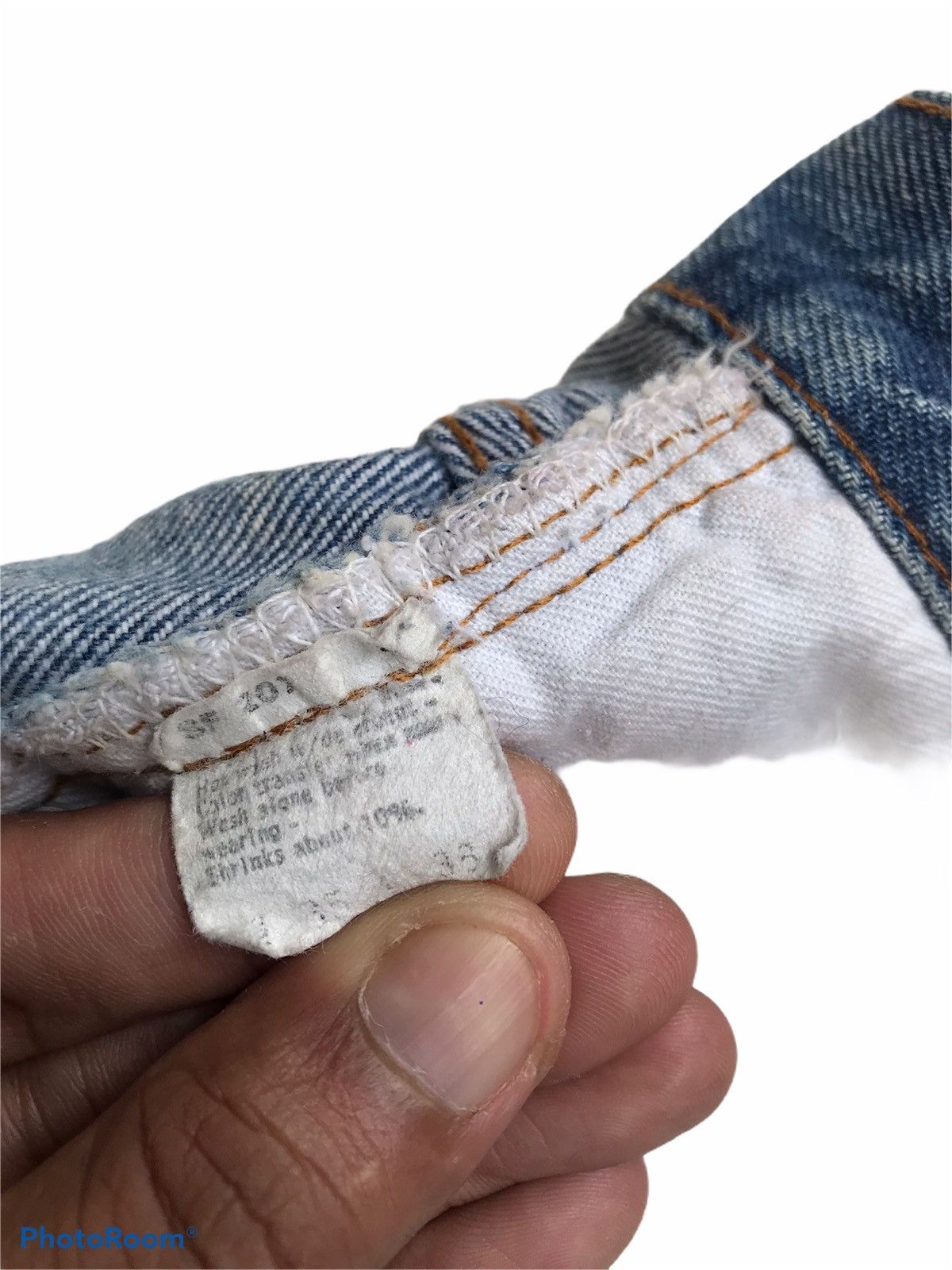 Levi's Vintage Clothing × Vintage Vintage Levi's Selvedge Distressed Size US 32 / EU 48 - 21 Thumbnail