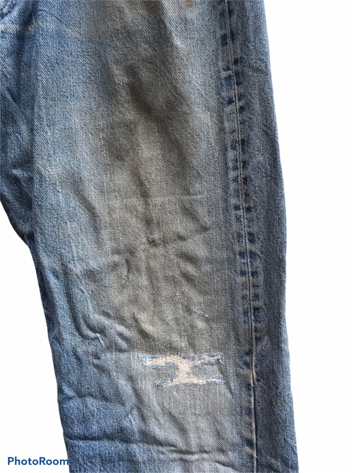 Levi's Vintage Clothing × Vintage Vintage Levi's Selvedge Distressed Size US 32 / EU 48 - 7 Thumbnail