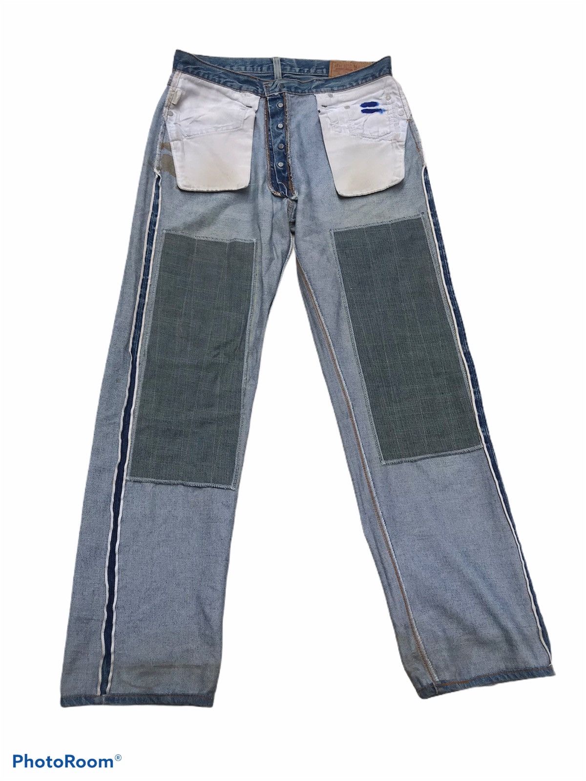 Levi's Vintage Clothing × Vintage Vintage Levi's Selvedge Distressed Size US 32 / EU 48 - 12 Thumbnail