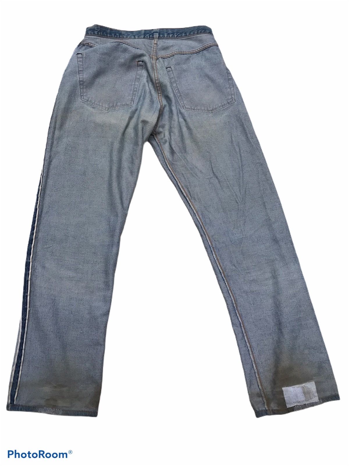 Levi's Vintage Clothing × Vintage Vintage Levi's Selvedge Distressed Size US 32 / EU 48 - 13 Thumbnail