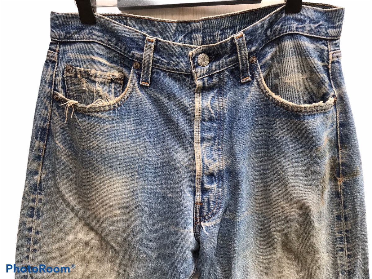 Levi's Vintage Clothing × Vintage Vintage Levi's Selvedge Distressed Size US 32 / EU 48 - 3 Thumbnail