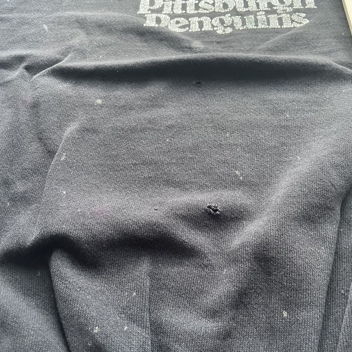 NHL × Vintage Vintage 90s Pittsburgh Penguins NHL graphic Crewneck Size US XL / EU 56 / 4 - 6 Thumbnail