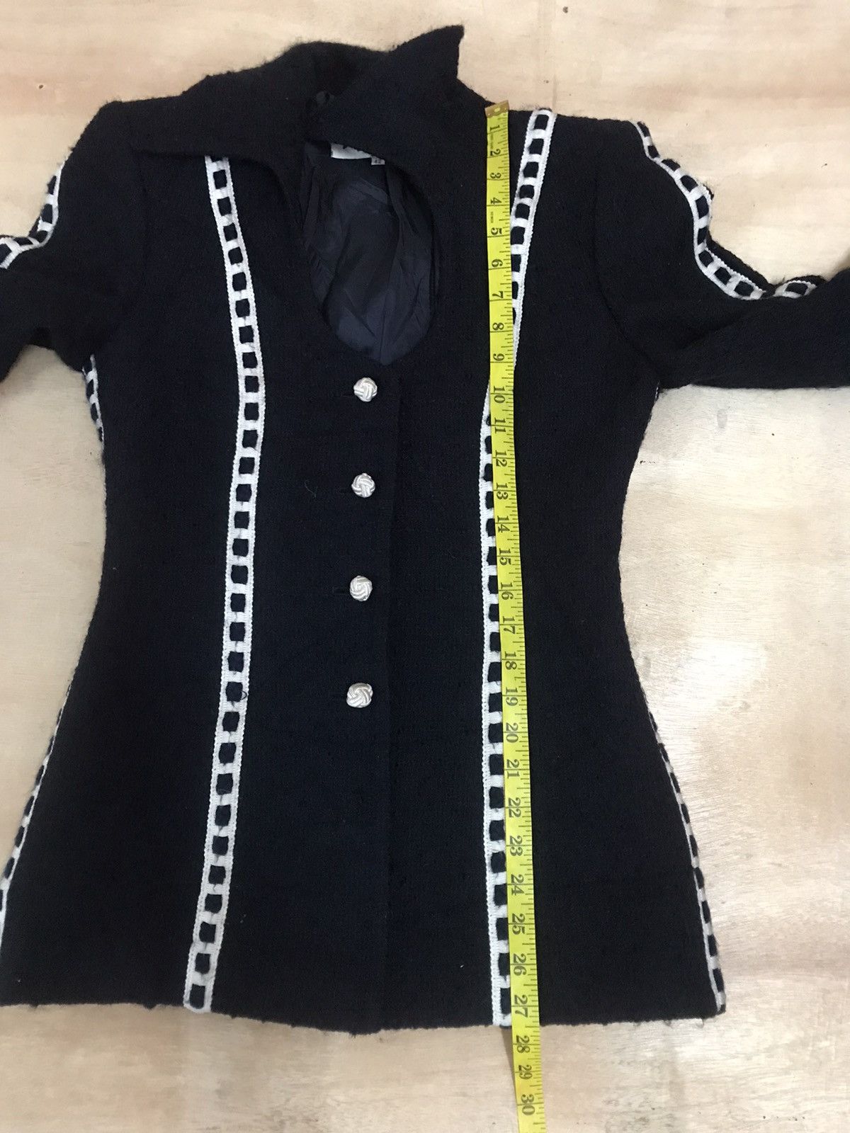 Vintage Vintage Mario Borsato Button Ups Wool Jacket Size US XS / EU 42 / 0 - 7 Thumbnail