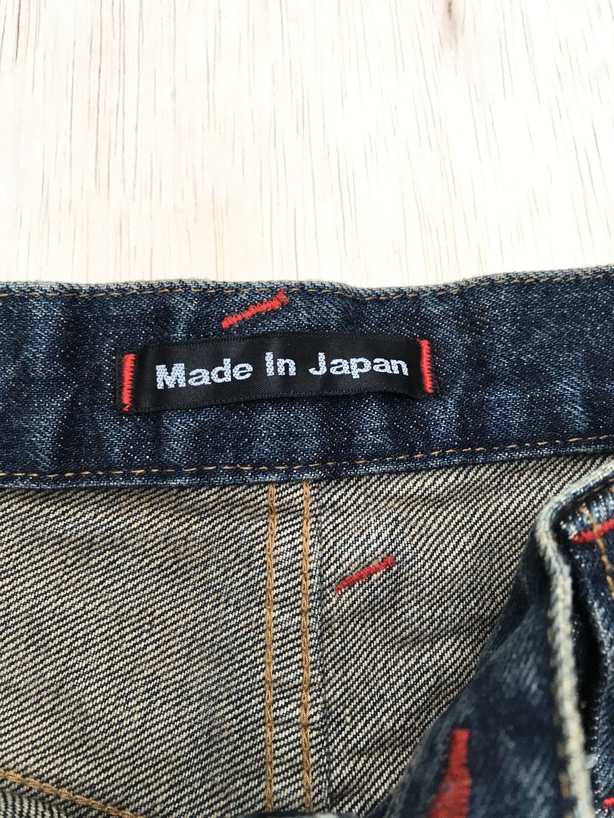 Japanese Brand × Vintage Vintage Japanese Blue Denim Jeans Size US 32 / EU 48 - 10 Thumbnail
