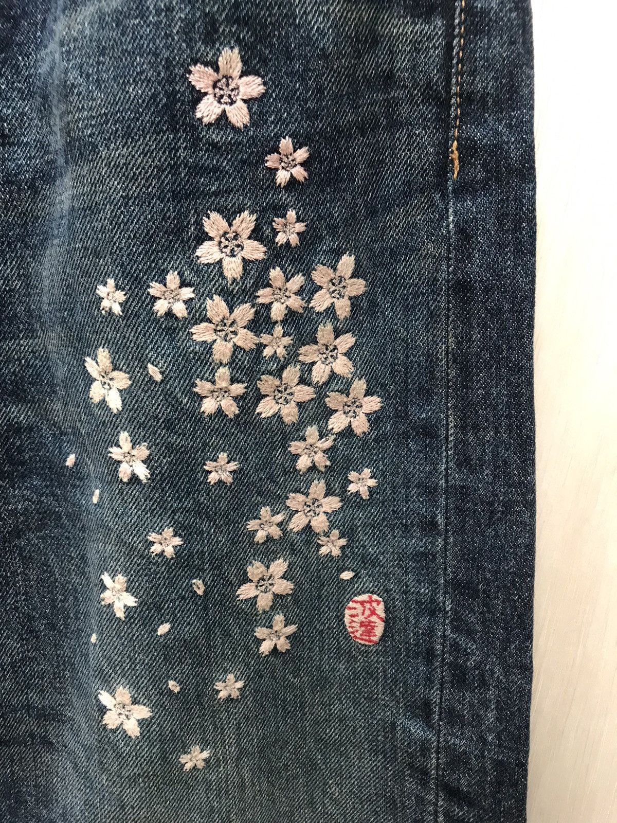 Japanese Brand × Vintage Vintage Japanese Blue Denim Jeans Size US 32 / EU 48 - 5 Thumbnail
