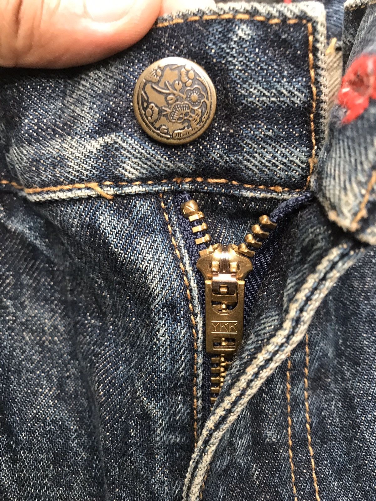 Japanese Brand × Vintage Vintage Japanese Blue Denim Jeans Size US 32 / EU 48 - 9 Thumbnail
