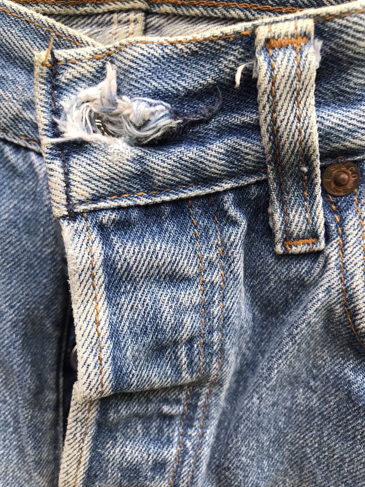 Levi's Vintage Clothing × Vintage Vintage Levi's Distressed Size US 30 / EU 46 - 7 Thumbnail