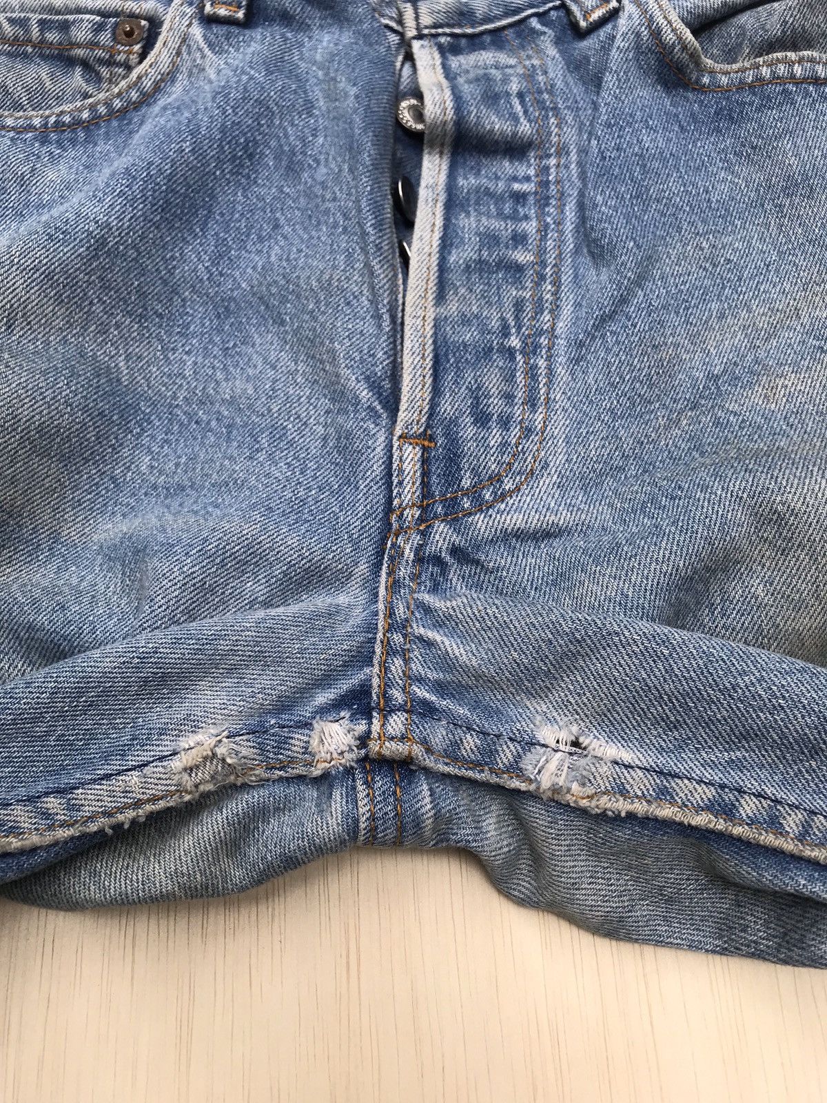 Levi's Vintage Clothing × Vintage Vintage Levi's Distressed Size US 30 / EU 46 - 12 Thumbnail
