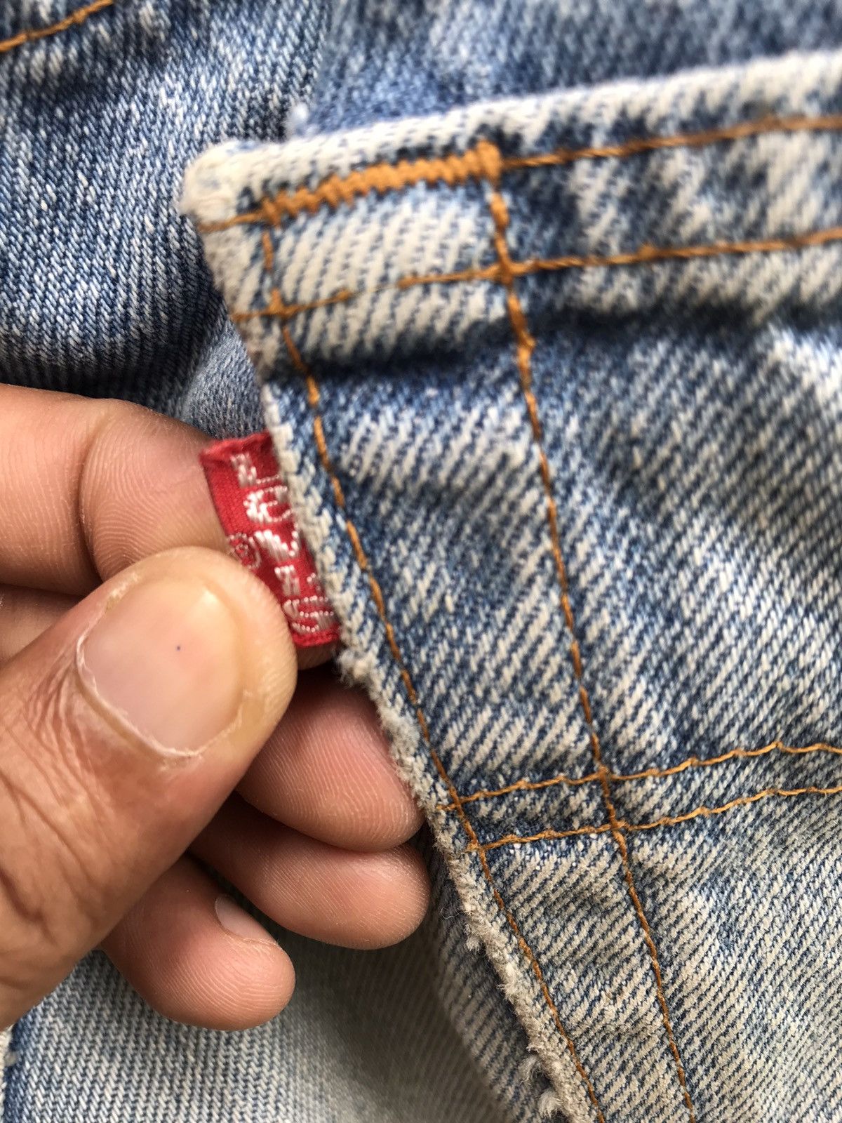 Levi's Vintage Clothing × Vintage Vintage Levi's Distressed Size US 30 / EU 46 - 11 Thumbnail
