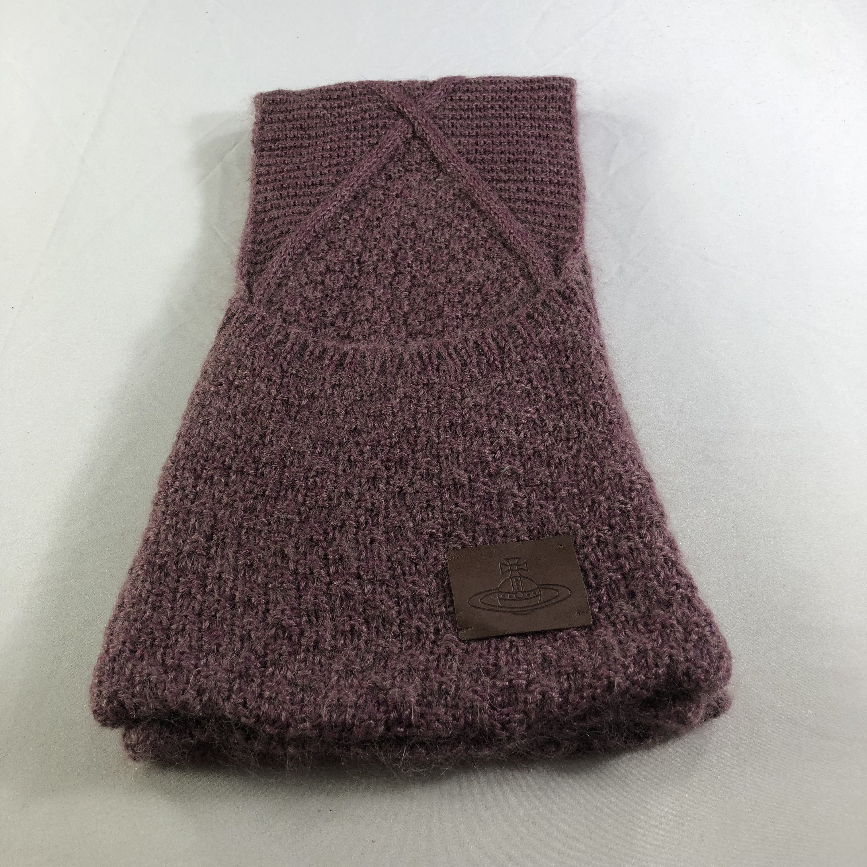 Vivienne Westwood Vivienne Westwood Knit Pocketed Scarf Muffler V1697 Size ONE SIZE - 2 Thumbnail