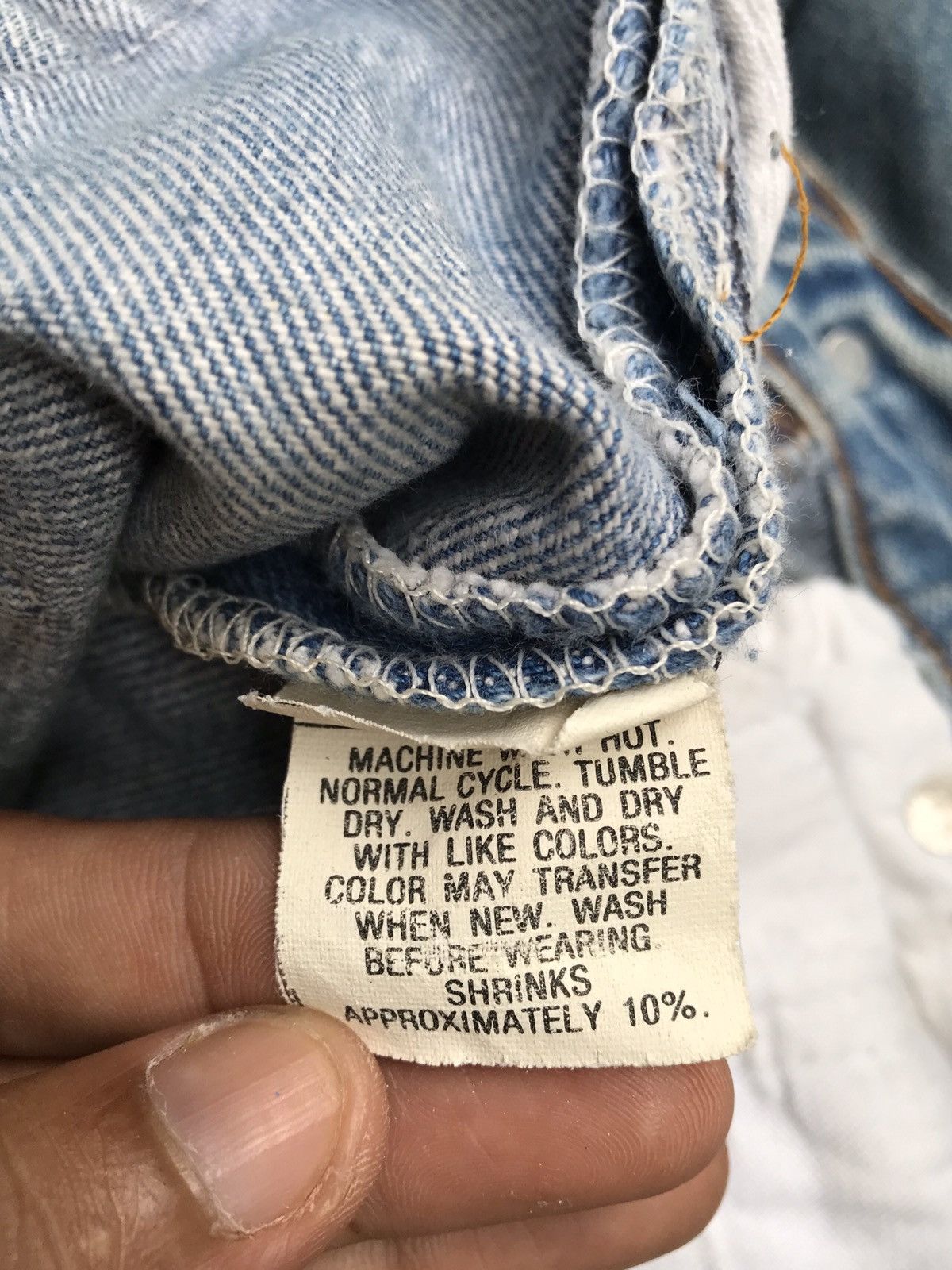 Levi's Vintage Clothing × Vintage Vintage Levi's Distressed Size US 30 / EU 46 - 19 Thumbnail