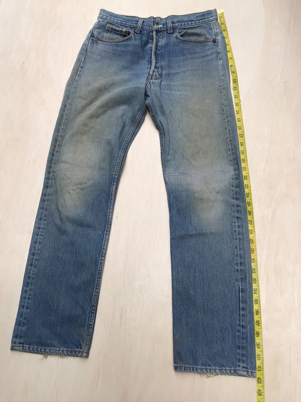 Levi's Vintage Clothing × Vintage Vintage Levi's Distressed Size US 30 / EU 46 - 4 Thumbnail