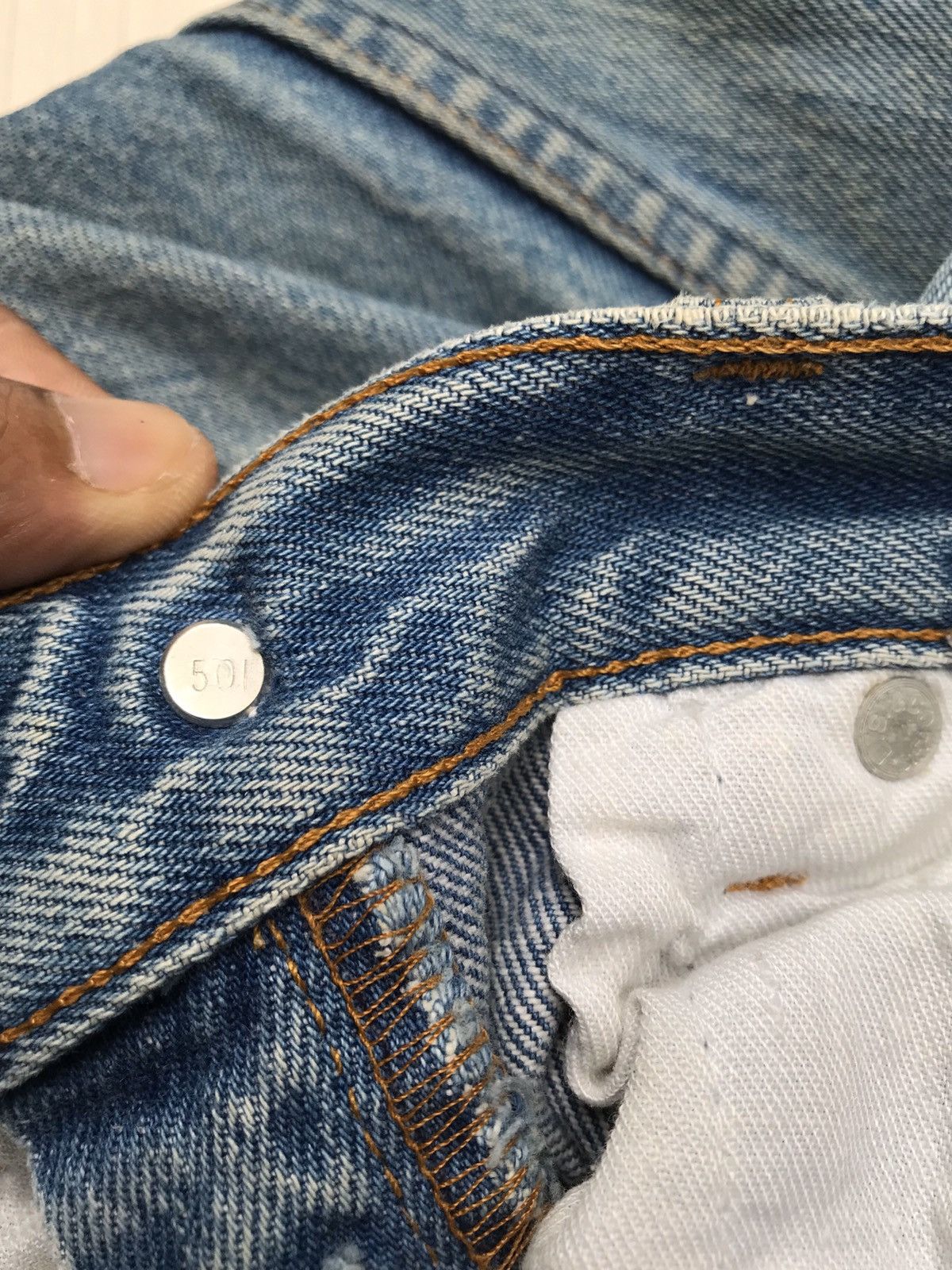Levi's Vintage Clothing × Vintage Vintage Levi's Distressed Size US 30 / EU 46 - 20 Thumbnail