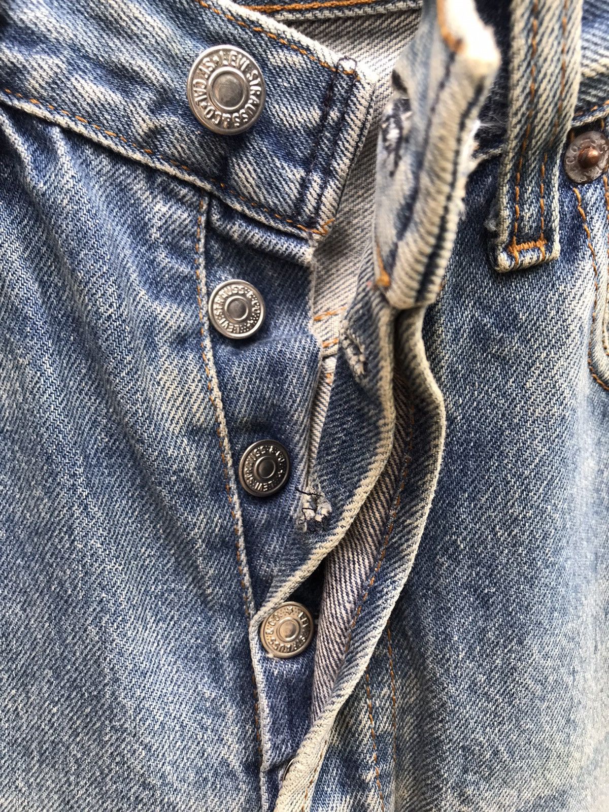 Levi's Vintage Clothing × Vintage Vintage Levi's Distressed Size US 30 / EU 46 - 5 Thumbnail