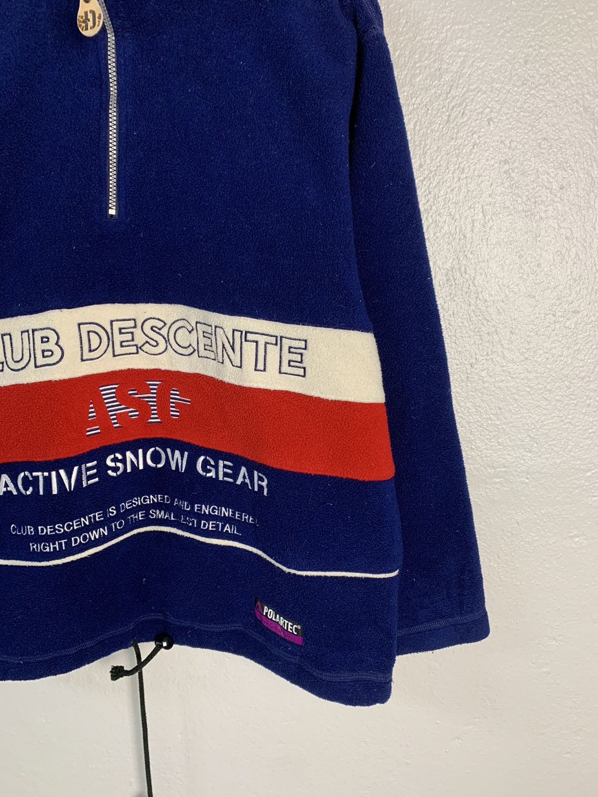 Descente Descente Stripe Pullover Sweater Size US M / EU 48-50 / 2 - 2 Thumbnail