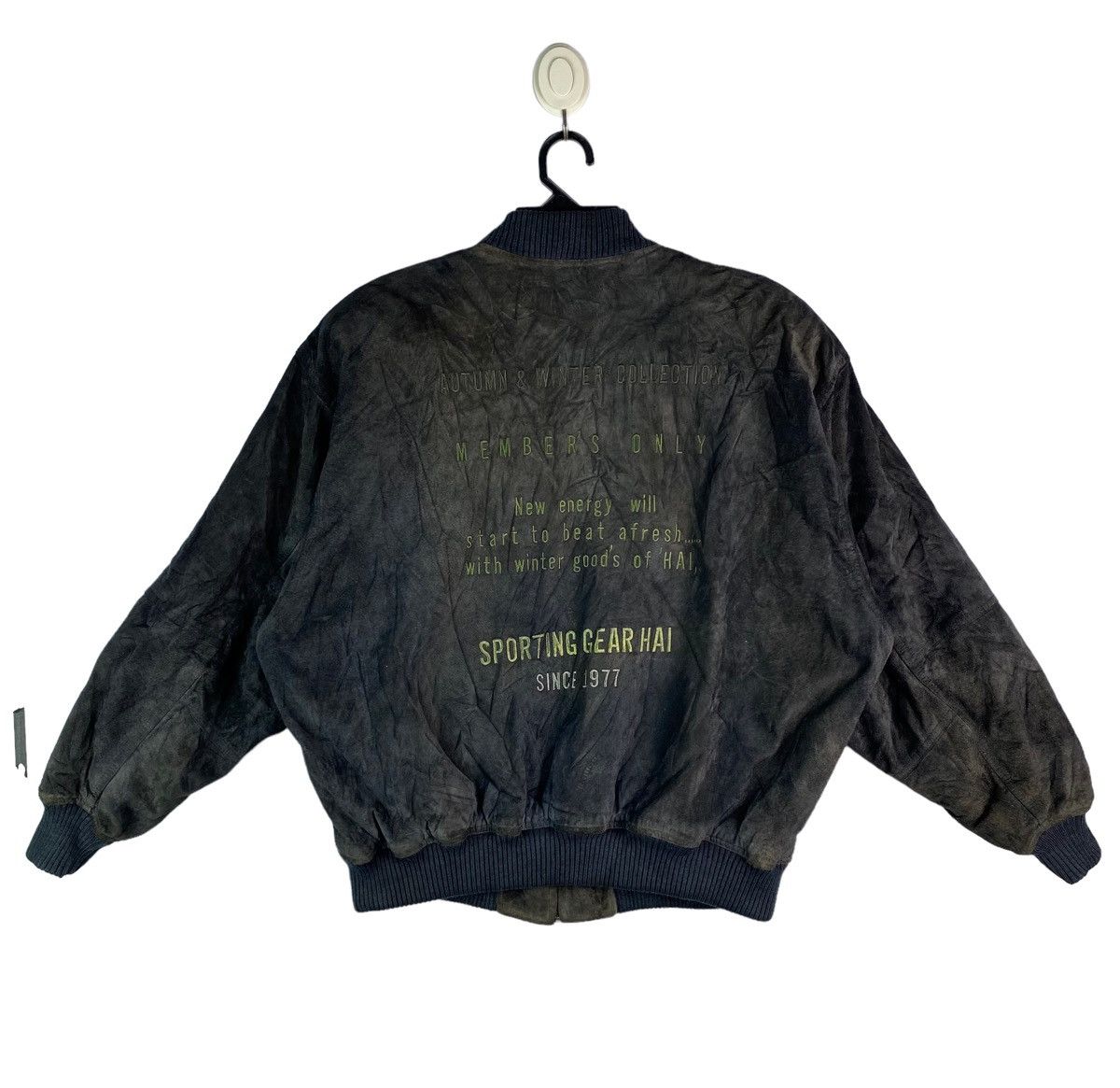 Hai Sporting Gear × Issey Miyake × Vintage 🔥HAI SPORTING GEAR Autumn Winter collection leather jacket Size US M / EU 48-50 / 2 - 1 Thumbnail