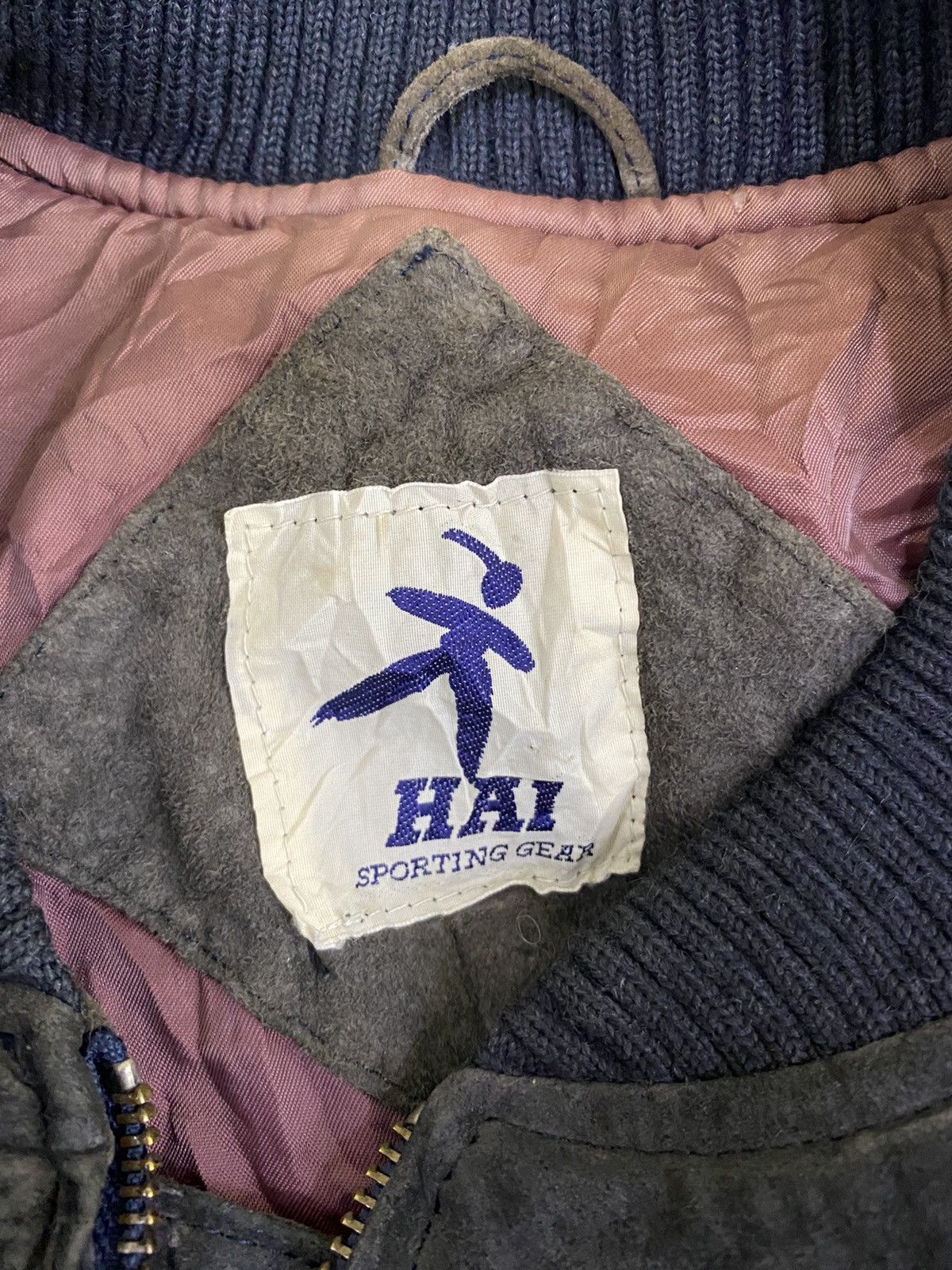 Hai Sporting Gear × Issey Miyake × Vintage 🔥HAI SPORTING GEAR Autumn Winter collection leather jacket Size US M / EU 48-50 / 2 - 6 Thumbnail