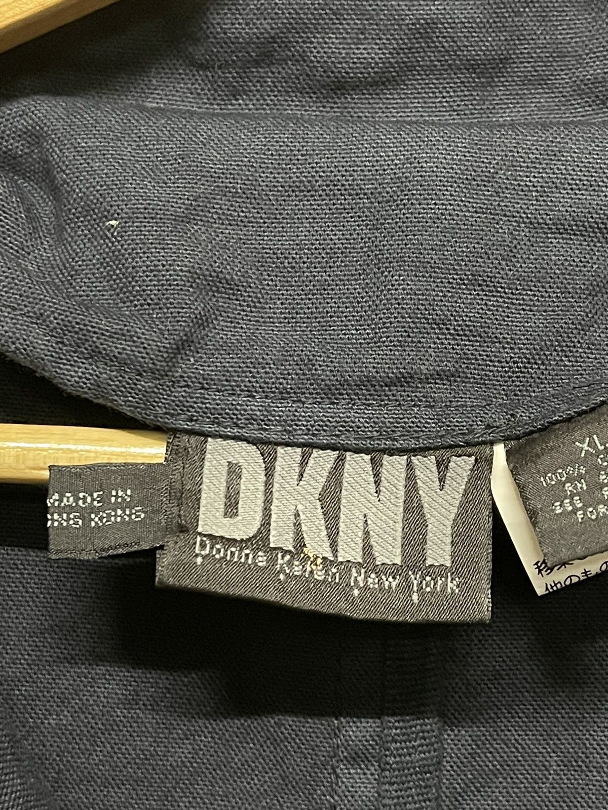 DKNY DKNY Long Sleeve Button Up T-Shirt🔥 Size US XL / EU 56 / 4 - 4 Thumbnail