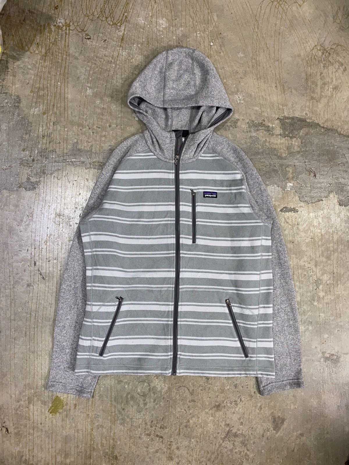 Patagonia Vtg Fleece Hoodie Size US L / EU 52-54 / 3 - 2 Thumbnail