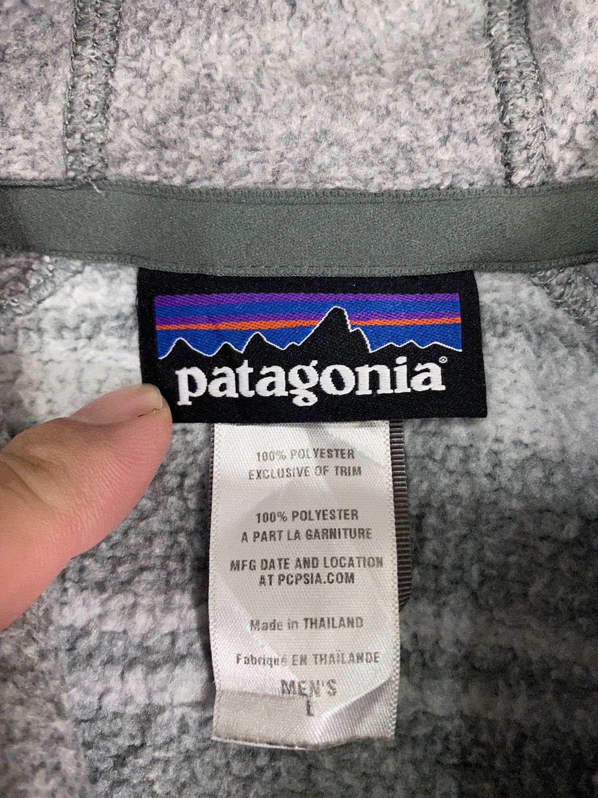 Patagonia Vtg Fleece Hoodie Size US L / EU 52-54 / 3 - 7 Thumbnail