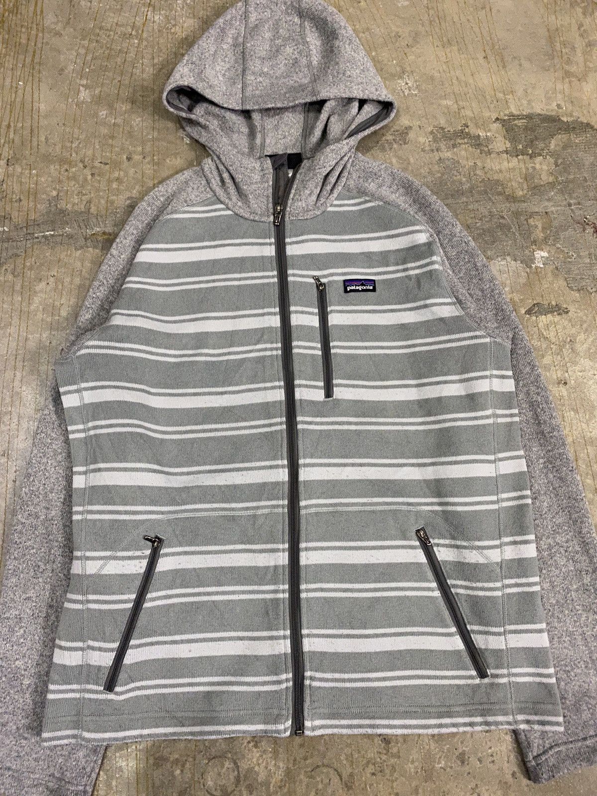 Patagonia Vtg Fleece Hoodie Size US L / EU 52-54 / 3 - 3 Thumbnail