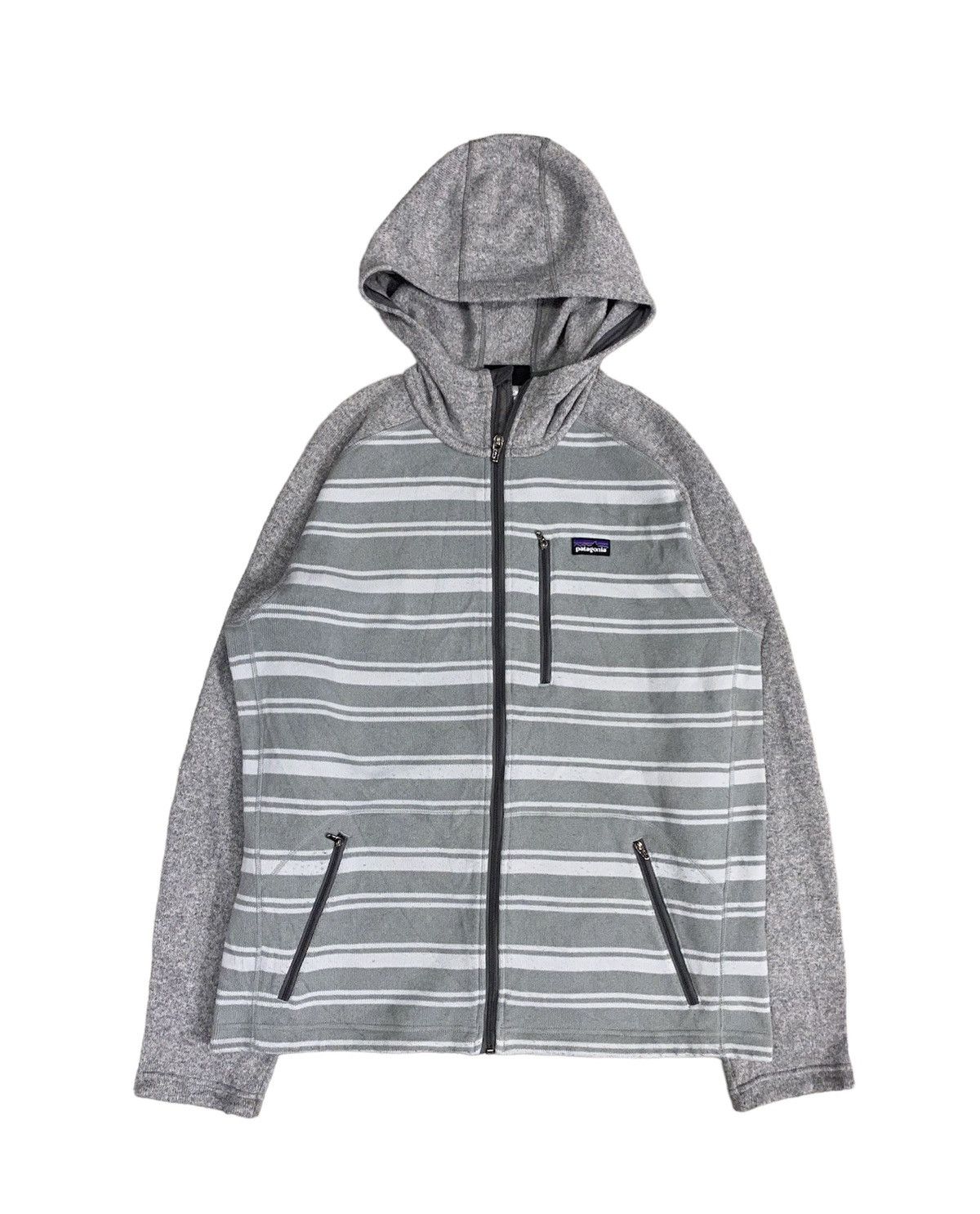 Patagonia Vtg Fleece Hoodie Size US L / EU 52-54 / 3 - 1 Thumbnail