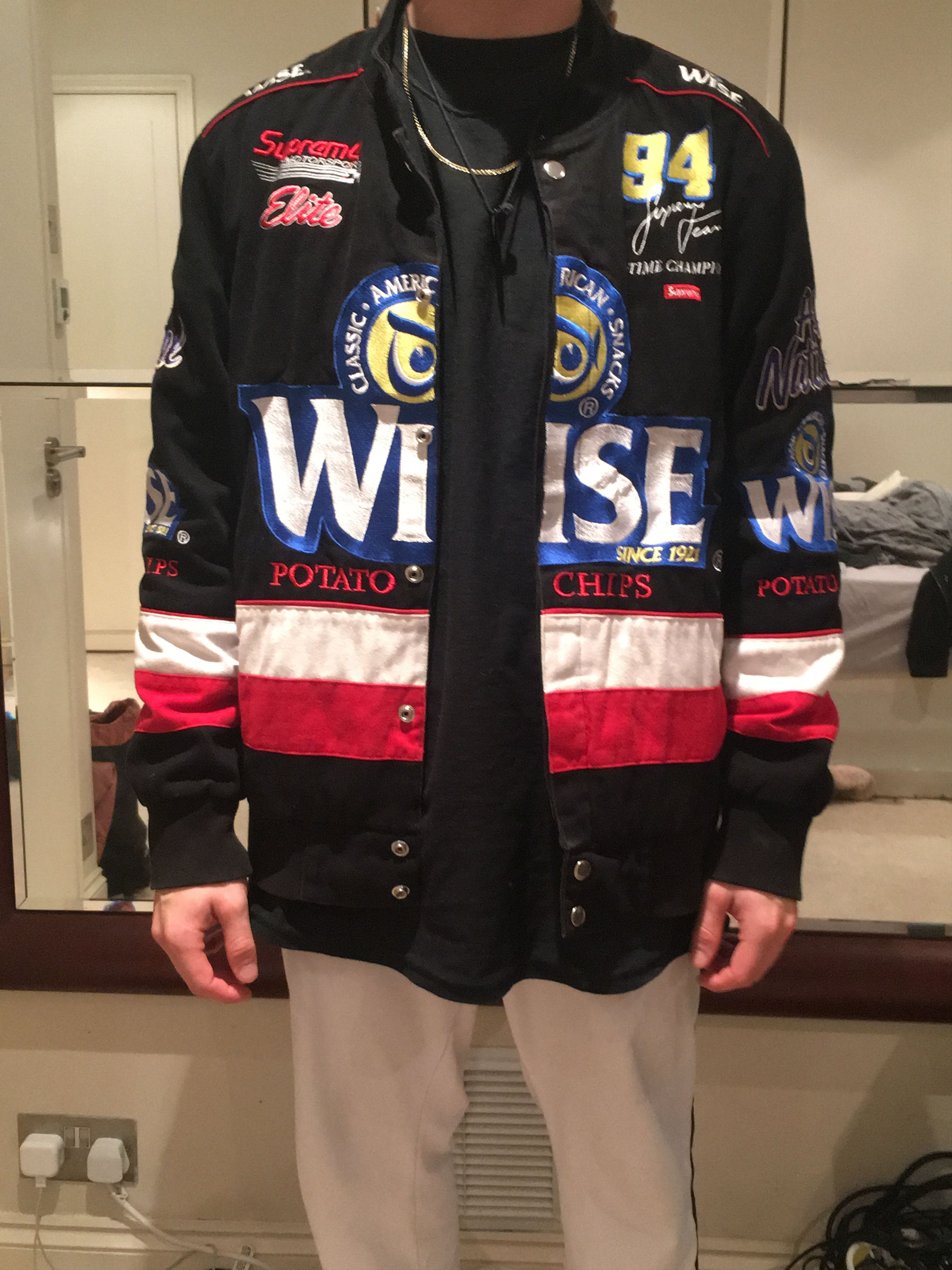 Supreme Supreme x Wise Racing jacket | Grailed