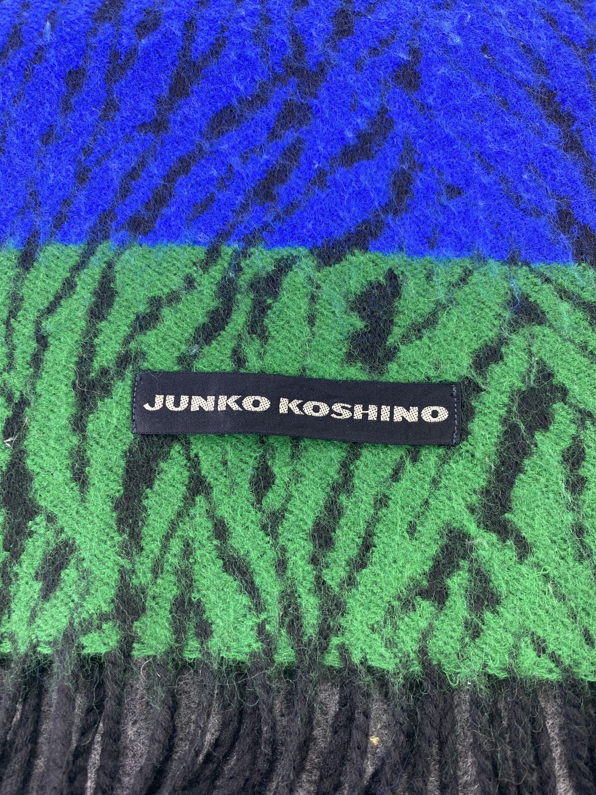 Japanese Brand JUNKO KOSHINO Scarf/Muffler -T243 Size ONE SIZE - 5 Thumbnail
