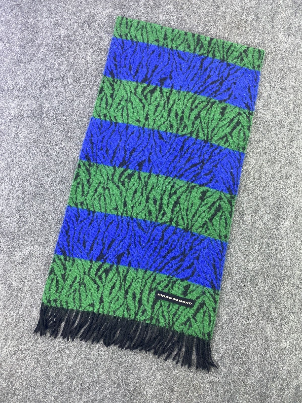 Japanese Brand JUNKO KOSHINO Scarf/Muffler -T243 Size ONE SIZE - 2 Thumbnail
