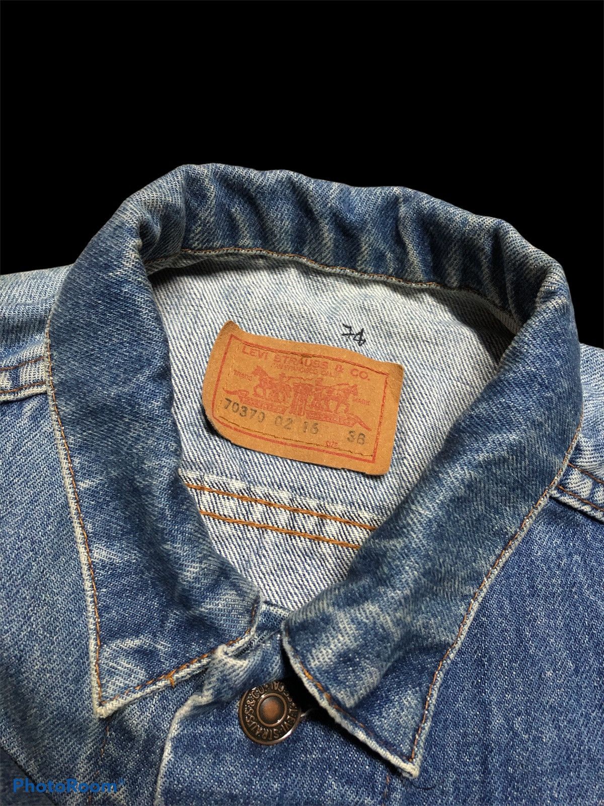 Levi's VINTAGE LEVIS TRUCKER JACKET Size US S / EU 44-46 / 1 - 7 Thumbnail