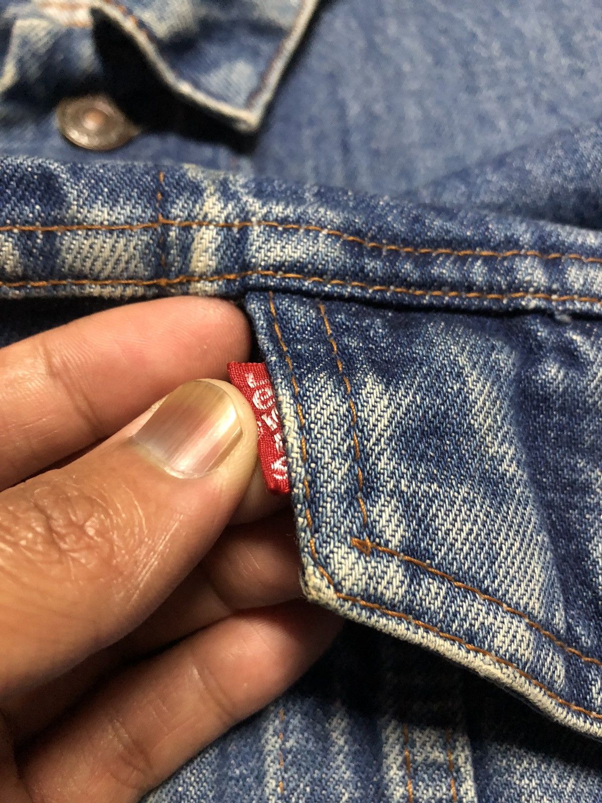 Levi's VINTAGE LEVIS TRUCKER JACKET Size US S / EU 44-46 / 1 - 6 Thumbnail