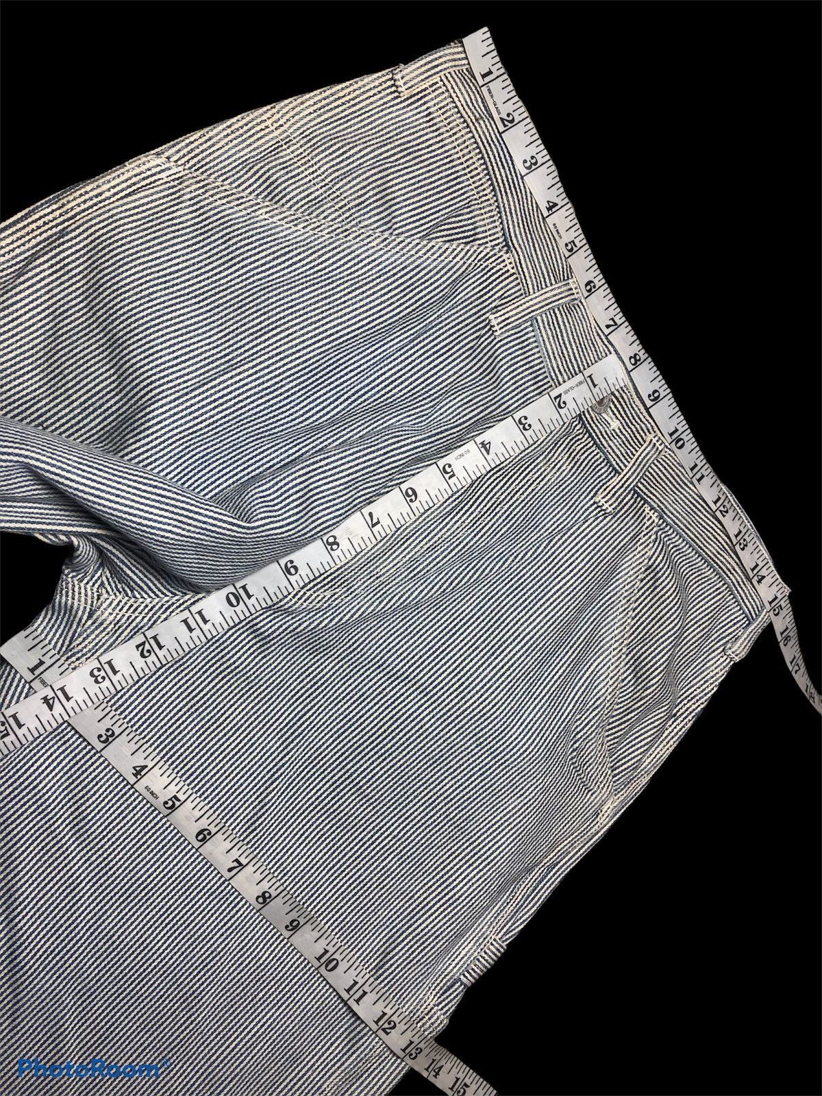 Vintage BAGGY⚡️VINTAGE UCW HICKORY STRIPE CARPENTER PANT Size US 30 / EU 46 - 5 Thumbnail