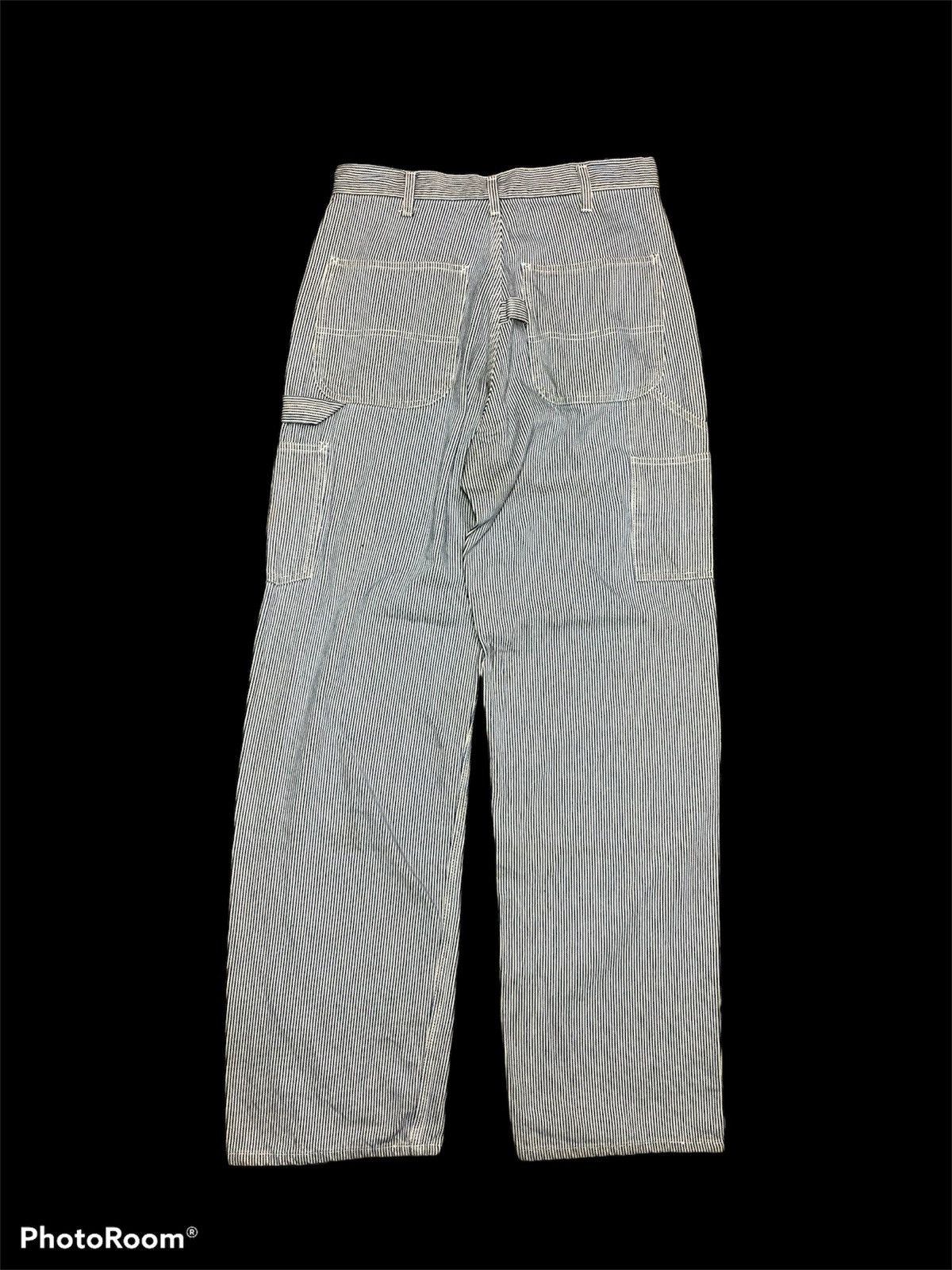 Vintage BAGGY⚡️VINTAGE UCW HICKORY STRIPE CARPENTER PANT Size US 30 / EU 46 - 2 Thumbnail