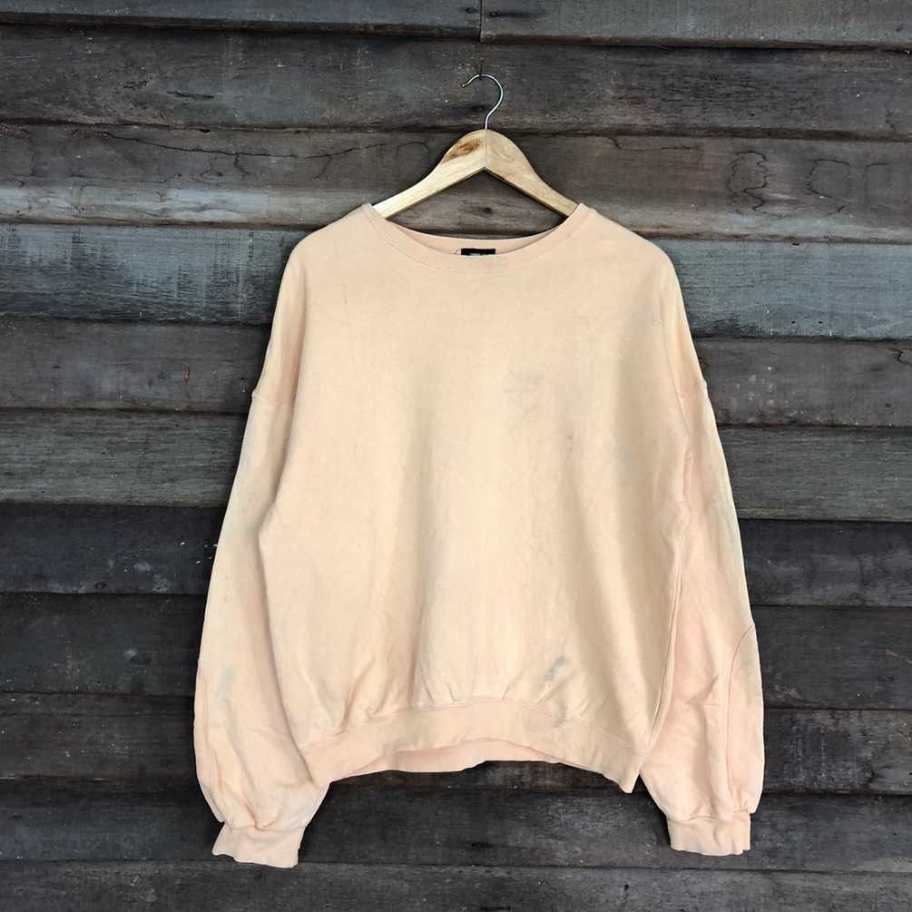 Comme Ca Ism DLL Comme Ca Ism Light Brown faded Sweatshirt #c1197 Size US L / EU 52-54 / 3 - 6 Thumbnail