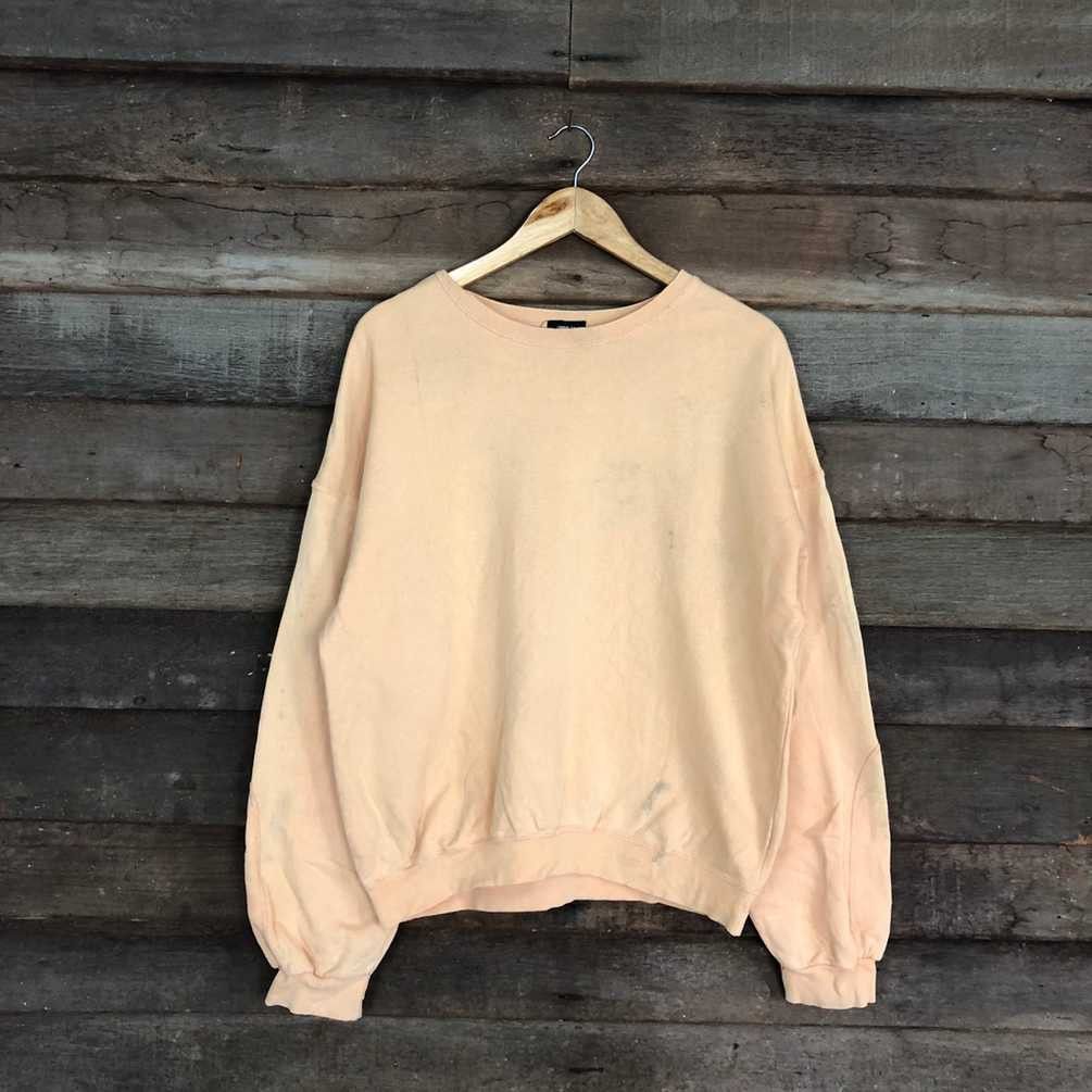 Comme Ca Ism DLL Comme Ca Ism Light Brown faded Sweatshirt #c1197 Size US L / EU 52-54 / 3 - 8 Thumbnail