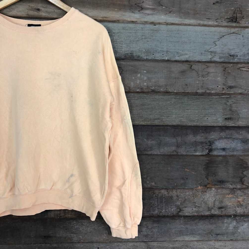 Comme Ca Ism DLL Comme Ca Ism Light Brown faded Sweatshirt #c1197 Size US L / EU 52-54 / 3 - 12 Thumbnail
