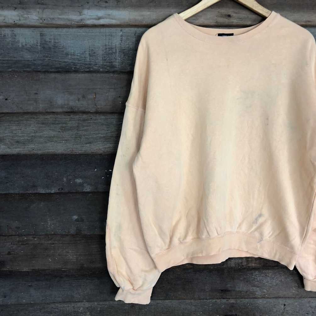 Comme Ca Ism DLL Comme Ca Ism Light Brown faded Sweatshirt #c1197 Size US L / EU 52-54 / 3 - 10 Thumbnail