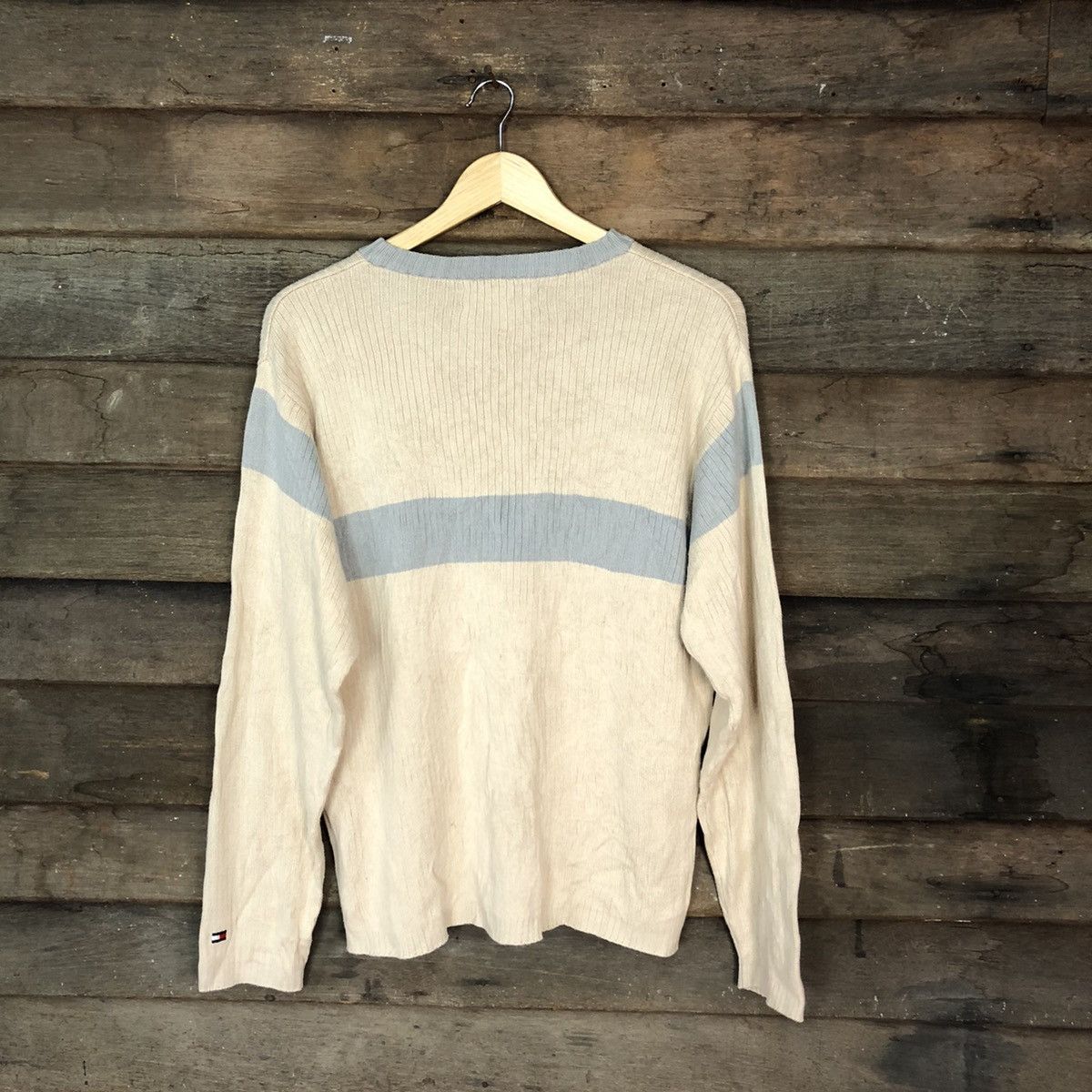 Tommy Hilfiger Tommy Hilfiger Cream Sweatshirt knitwear #4020 Size US M / EU 48-50 / 2 - 10 Thumbnail