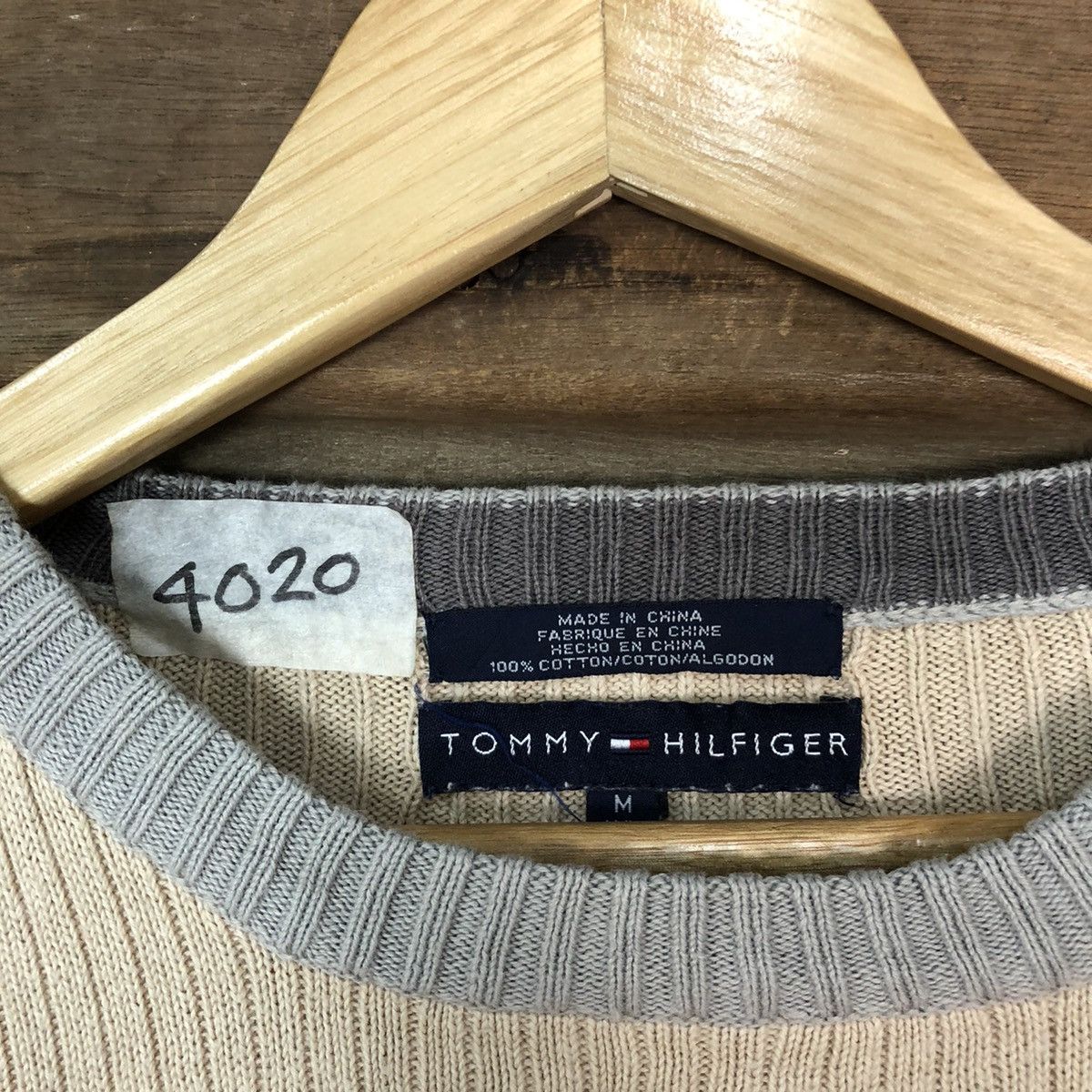 Tommy Hilfiger Tommy Hilfiger Cream Sweatshirt knitwear #4020 Size US M / EU 48-50 / 2 - 7 Thumbnail