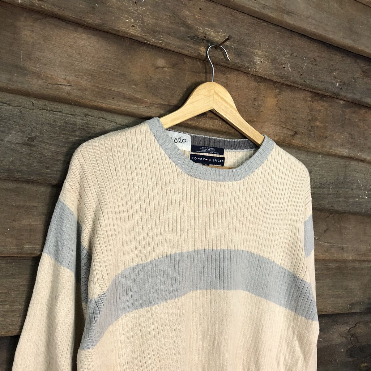 Tommy Hilfiger Tommy Hilfiger Cream Sweatshirt knitwear #4020 Size US M / EU 48-50 / 2 - 6 Thumbnail